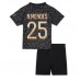 Maillot de foot Paris Saint-Germain Nuno Mendes #25 Troisième vêtements enfant 2023-24 Manches Courtes (+ pantalon court)